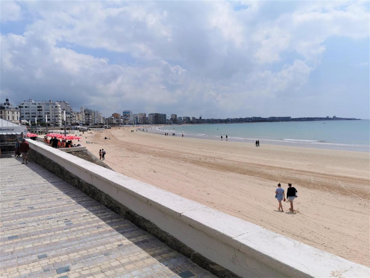 L'Appart Du Palais A 150M De La Grande Plage เลส์ซาบล์-โดล็อนน์ ภายนอก รูปภาพ