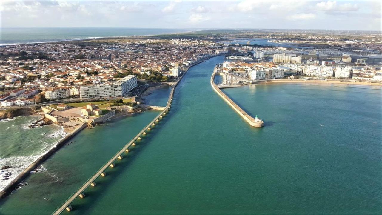 L'Appart Du Palais A 150M De La Grande Plage เลส์ซาบล์-โดล็อนน์ ภายนอก รูปภาพ